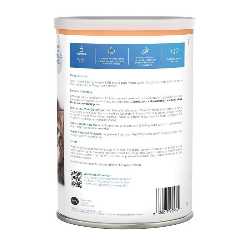 PetAg KMR Kitten Milk Replacer Powder, 28 oz