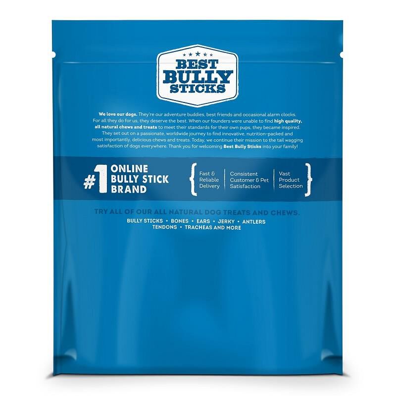 Best Bully Sticks 5-6" Braided Pork Pizzle, 10 Pack