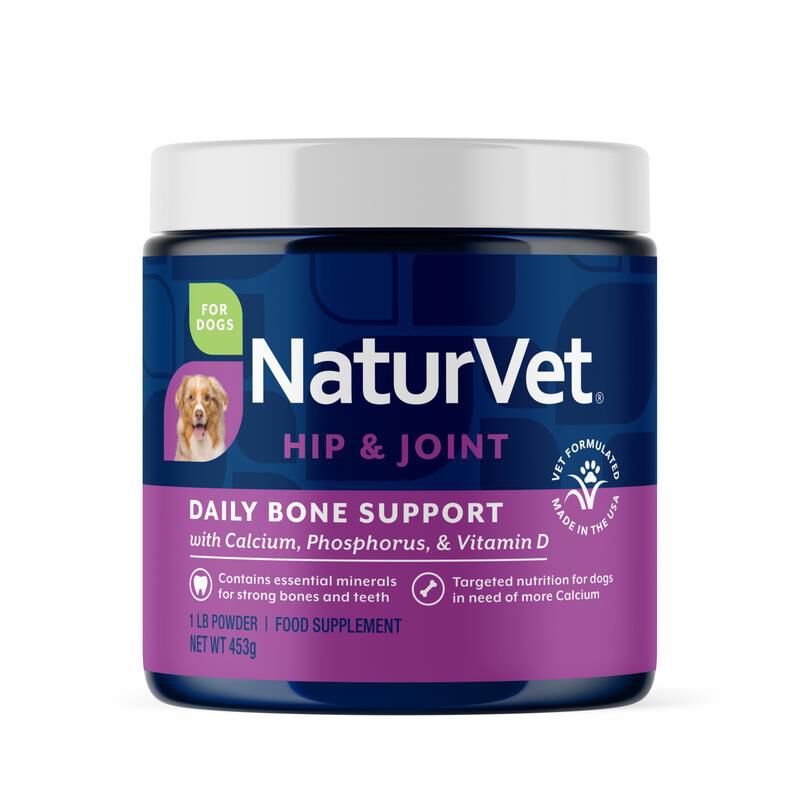 NaturVet Daily Bone Support Hip & Joint Supplement for Dogs