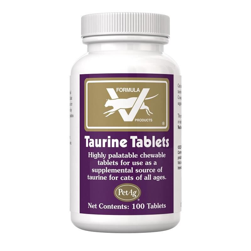 PetAg Taurine Chewable Tablets 100 Ct.