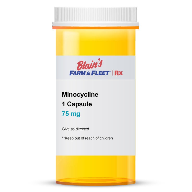 Minocycline 75 mg 1 Capsule
