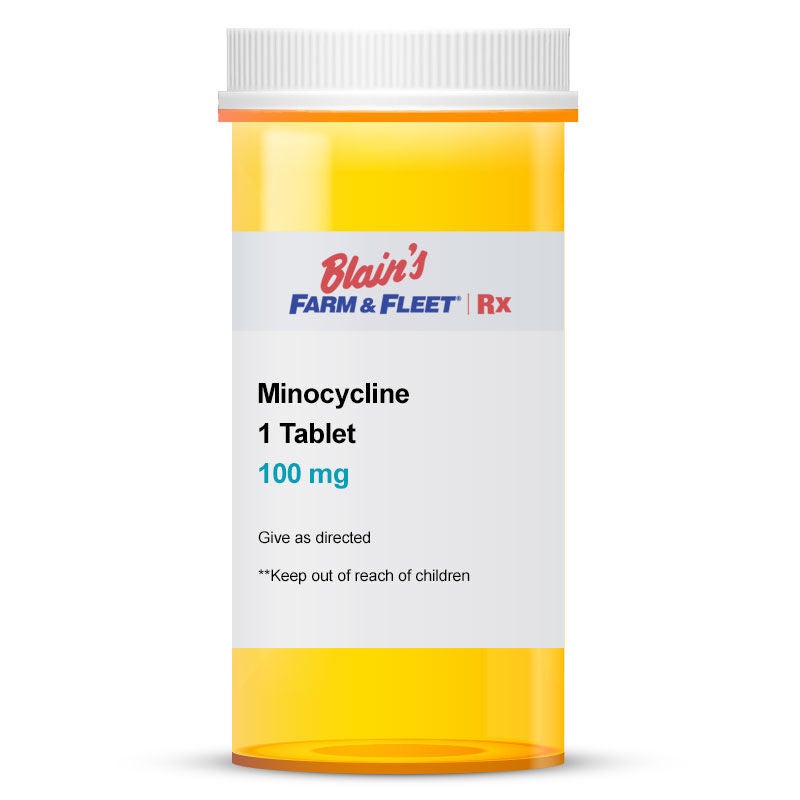 Minocycline 100 mg 1 Tablet