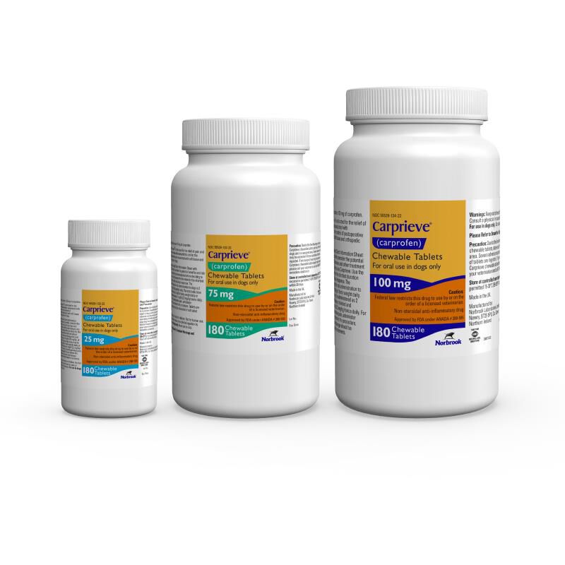 Carprieve (Carprofen) Chewable Tablets