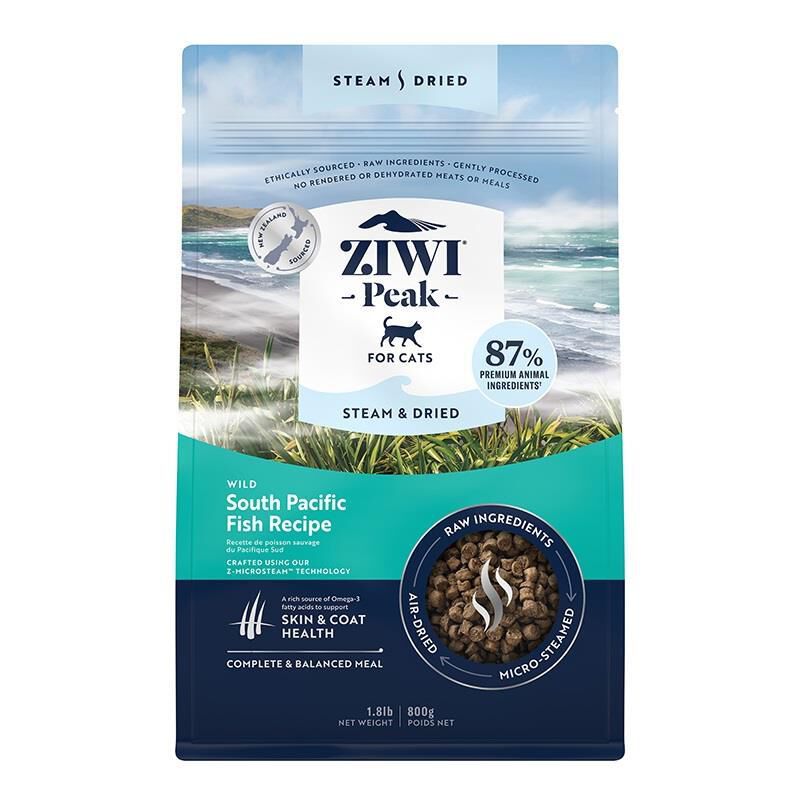 ZIWI Peak Steam & Dried Wild South Pacific Fish Recipe Cat Food