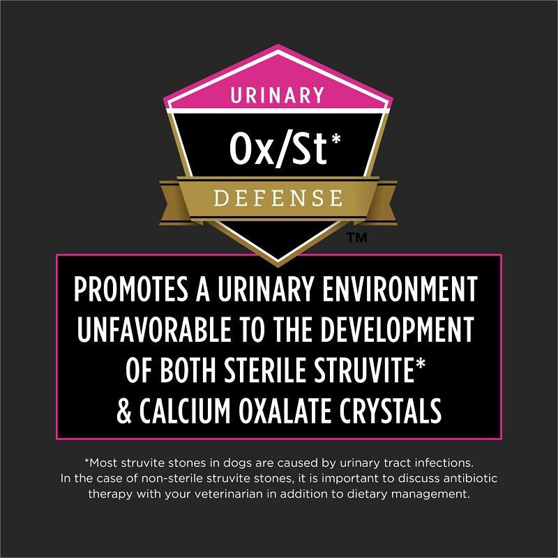 Purina Pro Plan Veterinary Diets UR Urinary Ox/St Savory Selects with Salmon in Gravy&nbsp;Wet Dog Food, 12 x 13.3 oz cans
