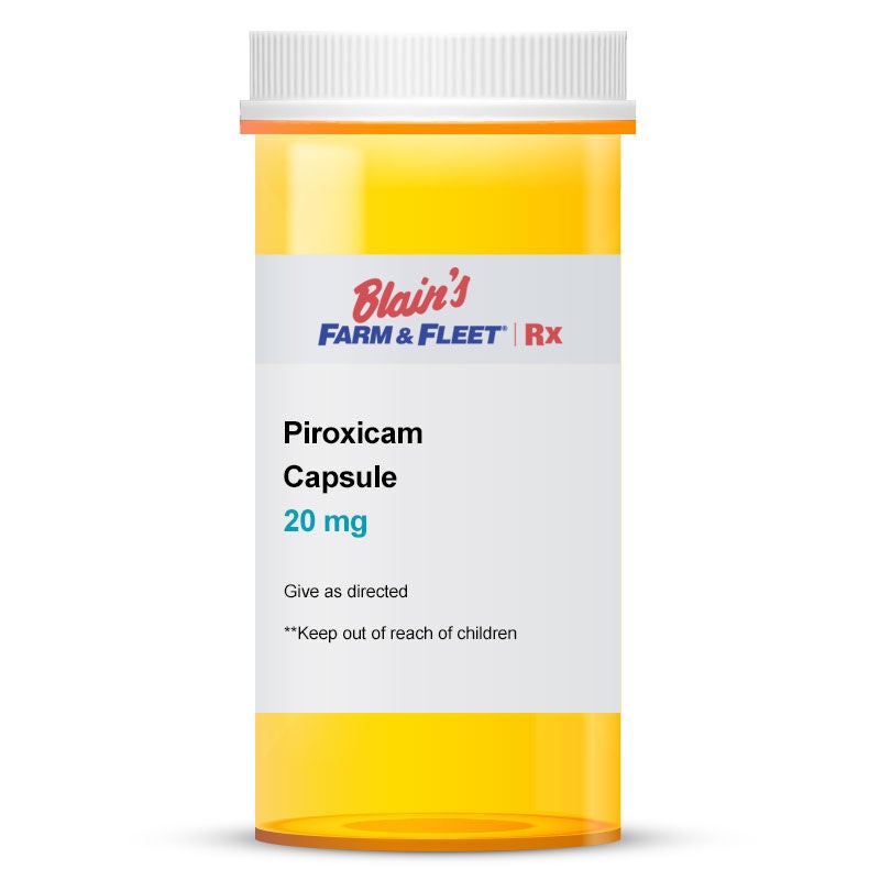 Piroxicam, 20 mg Capsule