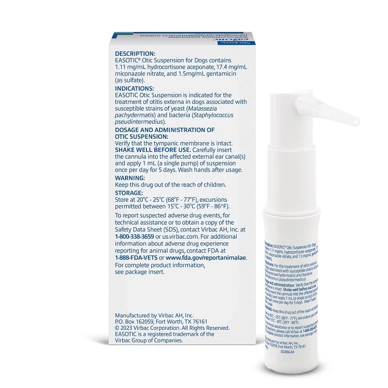 EasOtic Suspension for Dogs 10ml