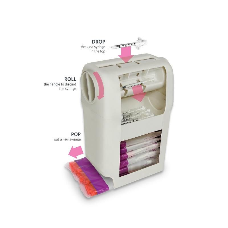UltiGuard VetRx U-40 Insulin Syringes 29g, Sharps Box of 100 Needle 1/2 inch