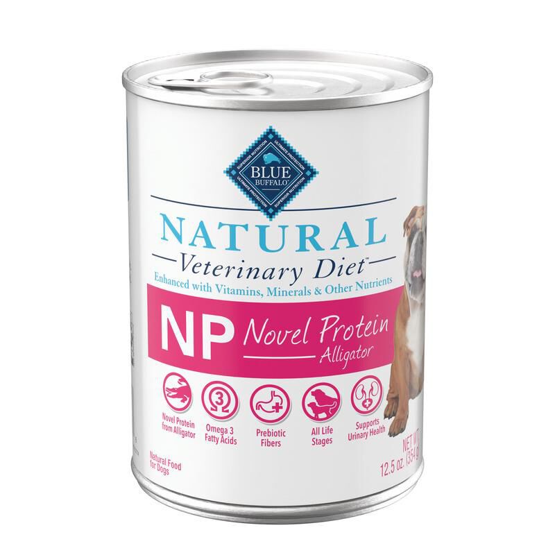 Blue Buffalo Natural Veterinary Diet NP Novel Protein Alligator Dog Food (12 X 12.5 oz) Cans