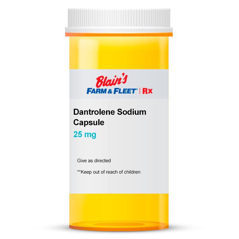 Dantrolene Sodium Capsule 25 mg, 1 Ct