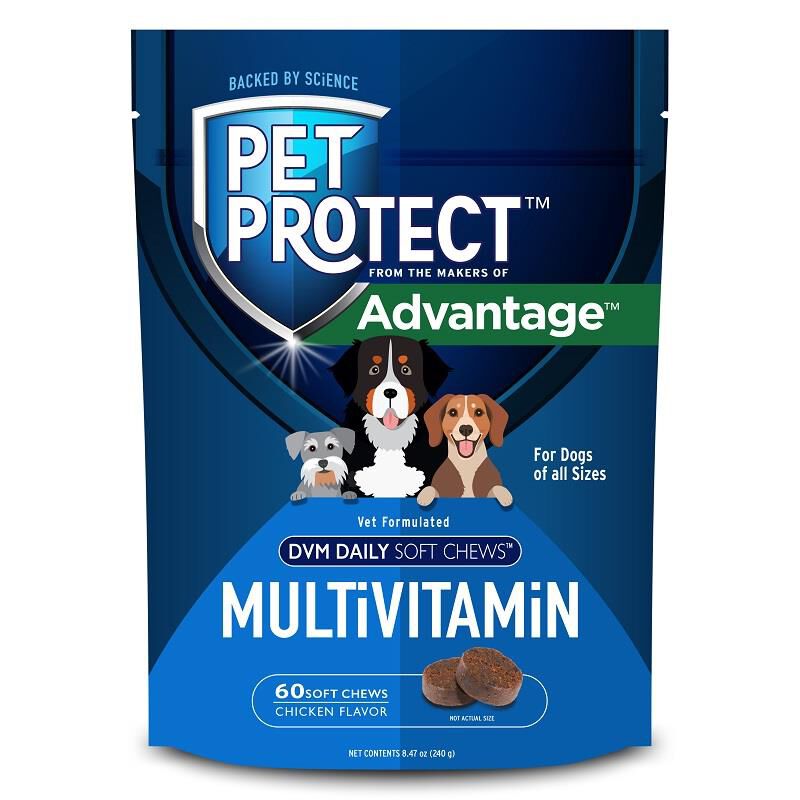 Pet Protect MultiVitamin DVM Soft Chews for Dogs