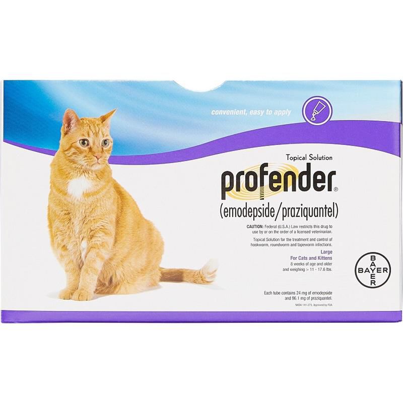 Profender for large cats sales