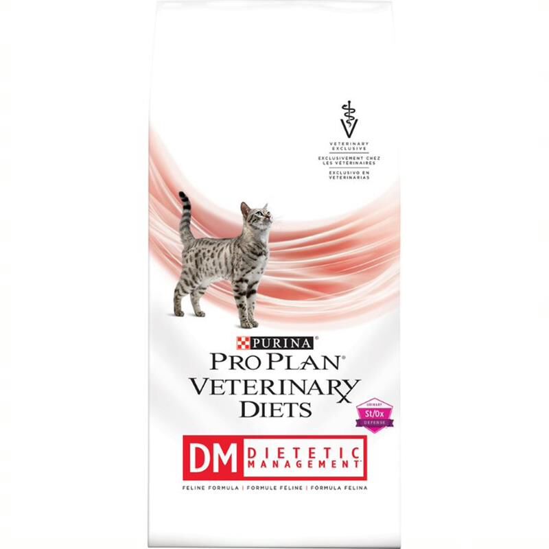 Purina Pro Plan Veterinary Diets DM Dietetic Management Formula Adult Dry Cat Food