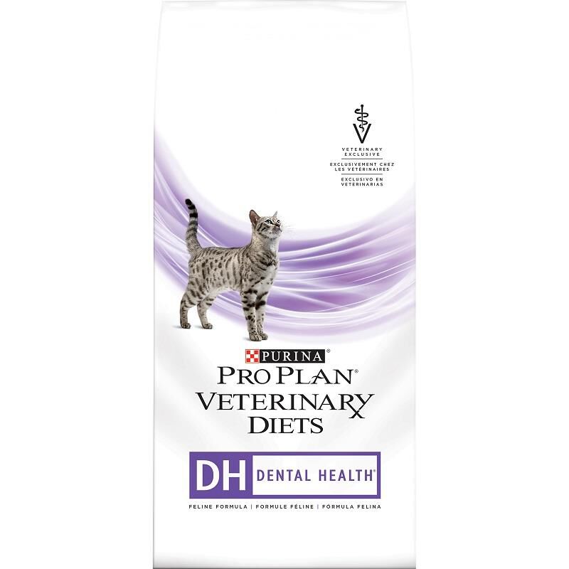 Purina Pro Plan Veterinary Diets DH Dental Health Formula Adult Dry Cat Food, 6 lbs
