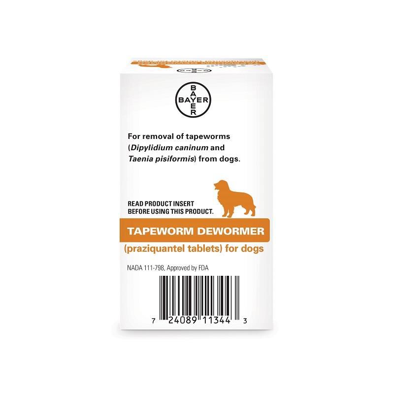 Tapeworm Dewormer For Dogs 5 Oral Tablets Farm Fleet Rx Pet Pharmacy