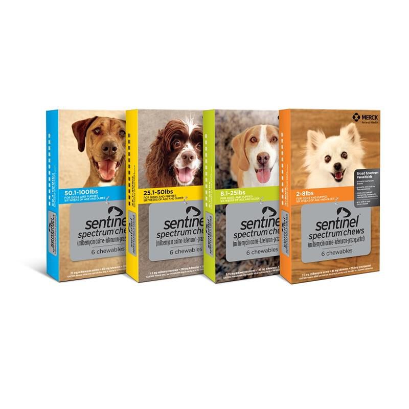 Sentinel Spectrum Chewable Tablets for Dogs Farm Fleet Rx Pet Pharmacy