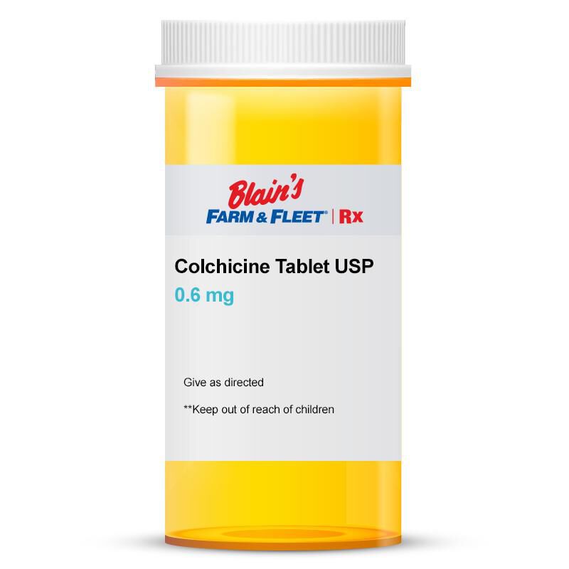 Colchicine Tablet USP, 0.6 mg