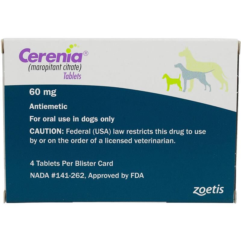 Cerenia Tablets 60 mg, 4 Tablets