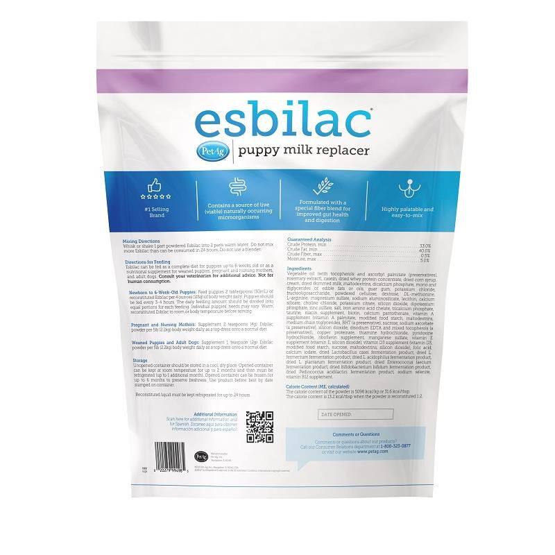 PetAg Esbilac Puppy Milk Replacer Powder 5 lbs