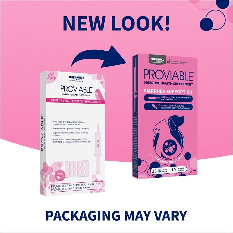 Proviable KP 15 ml Paste + 10 Caps for Dogs and Cats