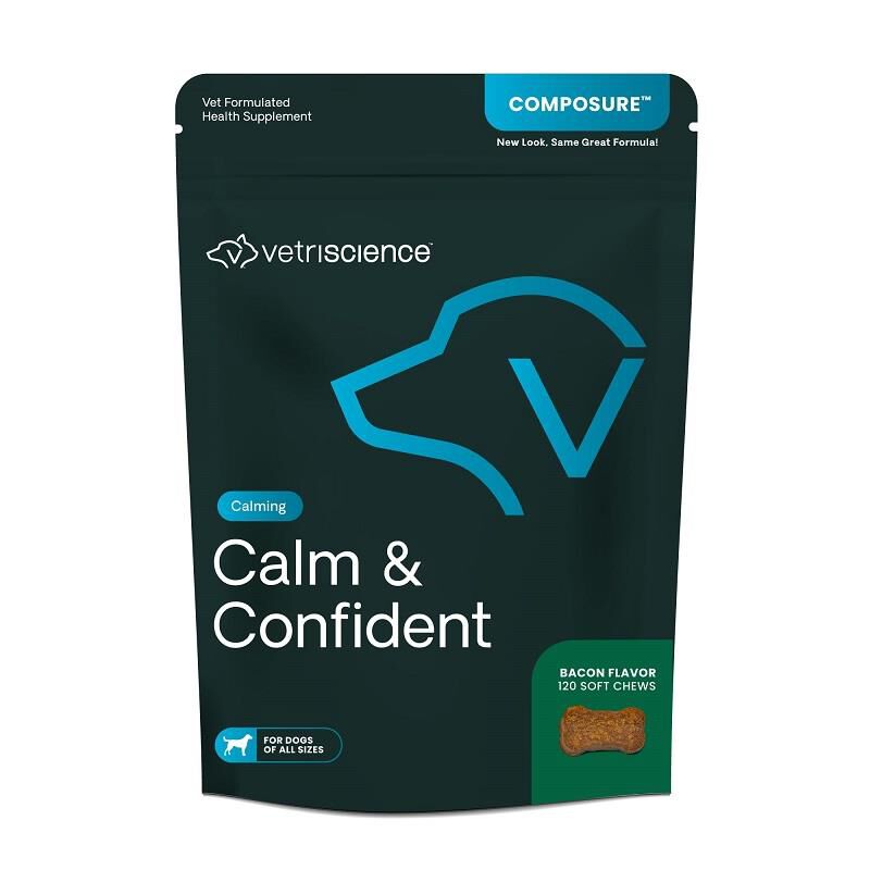VetriScience Composure Calm & Confident Calming Supplement for Dogs