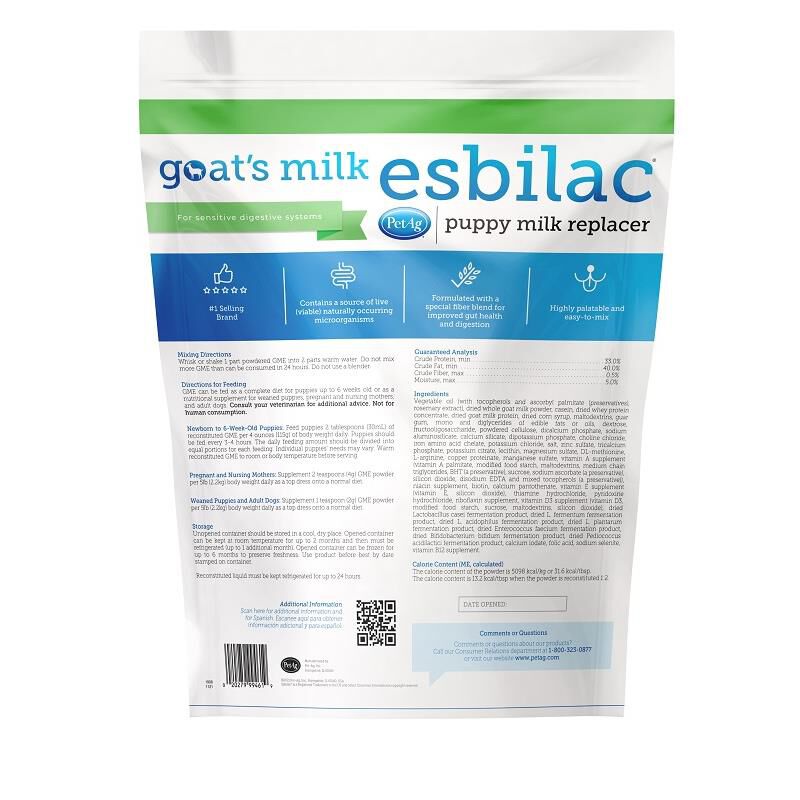 Petag goat's milk outlet esbilac puppy powder