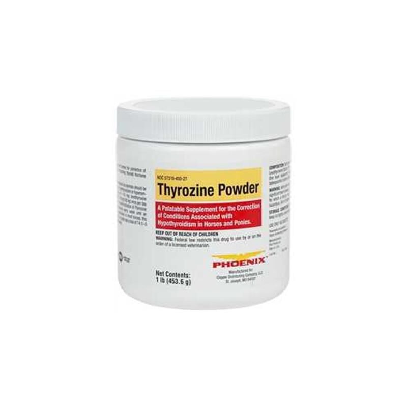 Thyrozine Powder for Horses, 1 Lb