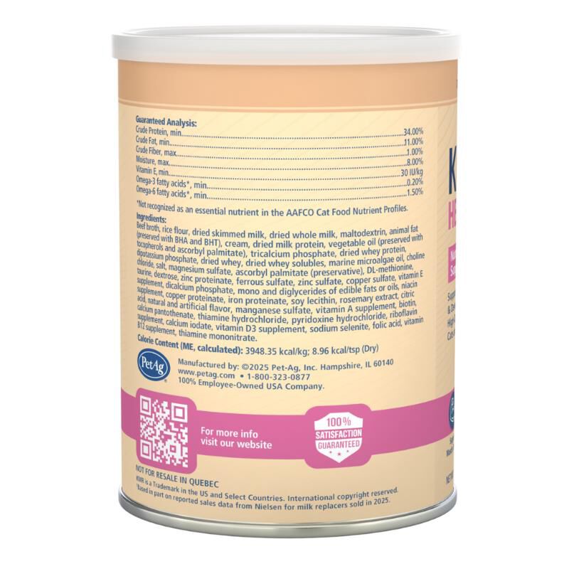 PetAg KMR Healthy Development Kitten Weaning Food Powder, 14 oz.