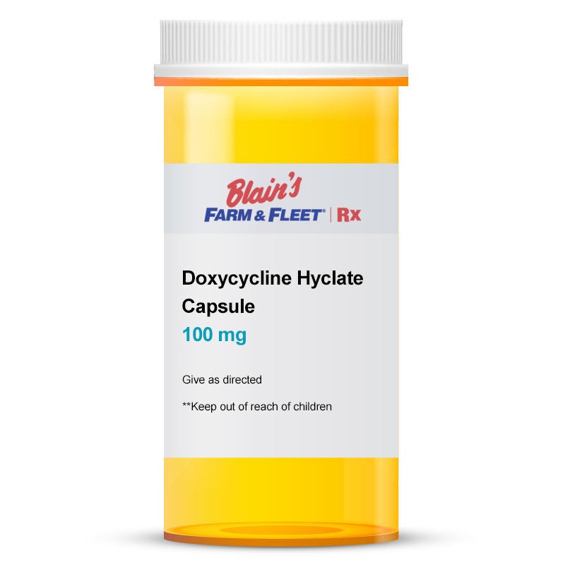 Doxycycline Hyclate 100mg Capsule