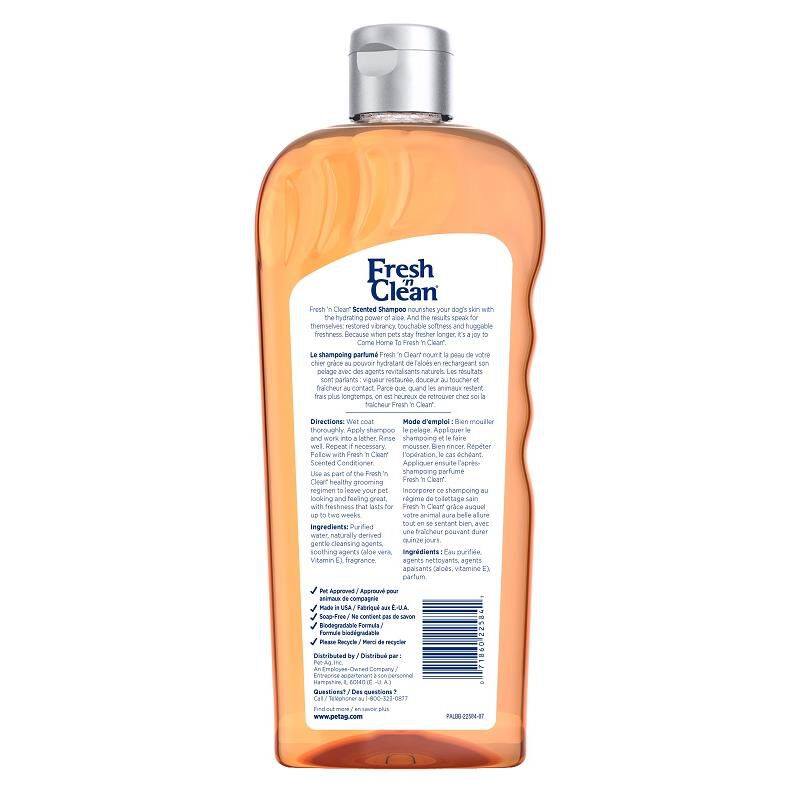 Fresh n Clean Scented Shampoo for Dogs Classic Fresh Scent 18 oz