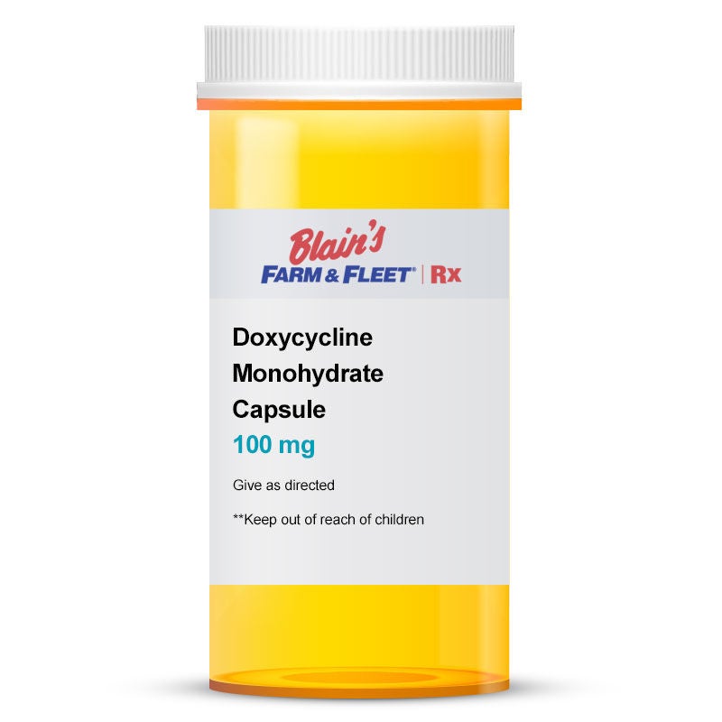 Doxycycline Monohydrate 100mg Capsule