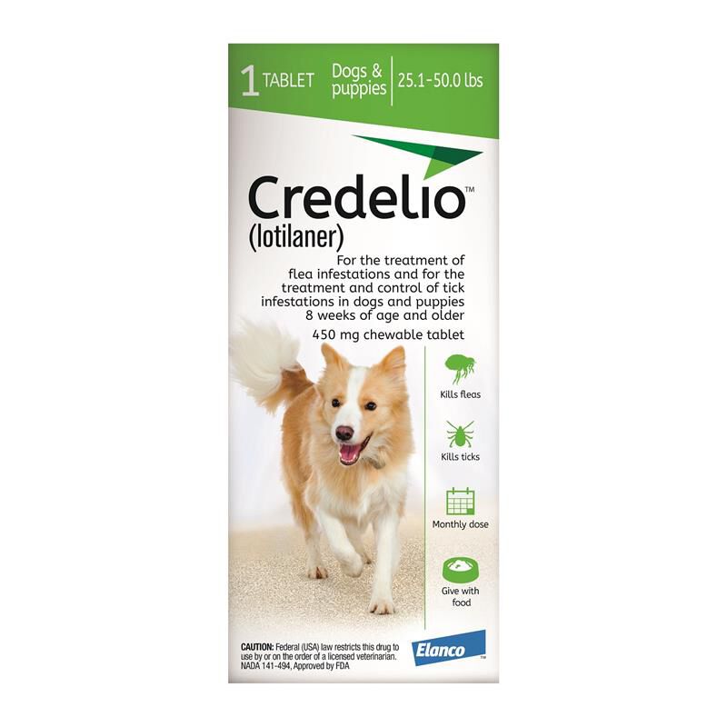 Credelio Flea Tick Chewable Tablets For Dogs Puppies Farm Fleet Rx Pet Pharmacy