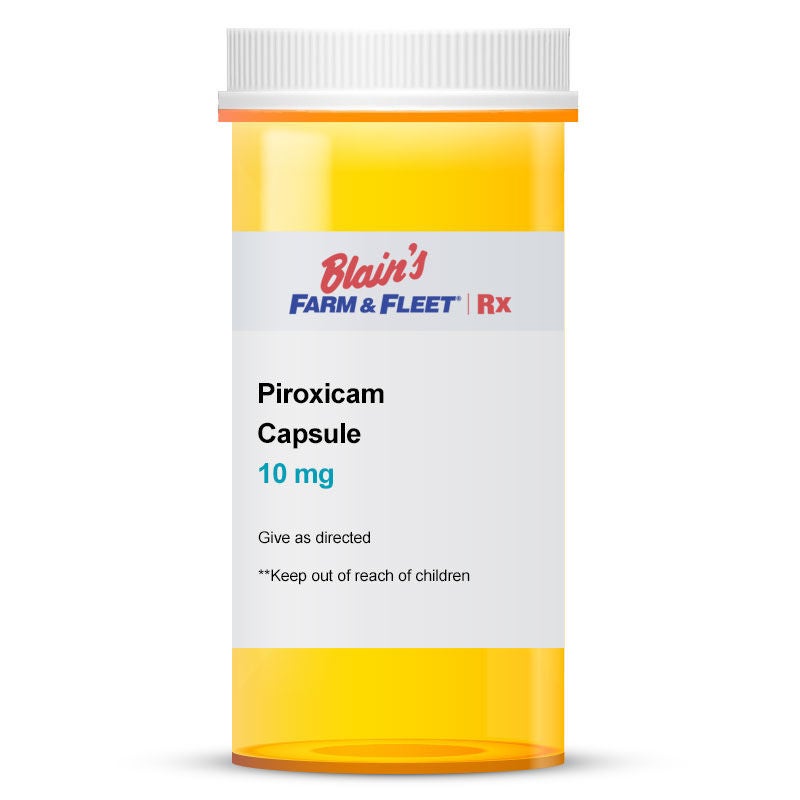 Piroxicam, 10 mg Capsule